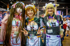 Chocola, Azuki, Vanilla cosplay from ACEN 2023