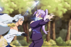 Suphia fighting Shion