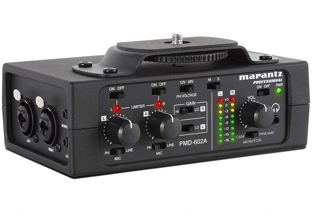 PMD-602A 2-channel DSLR Audio Interface