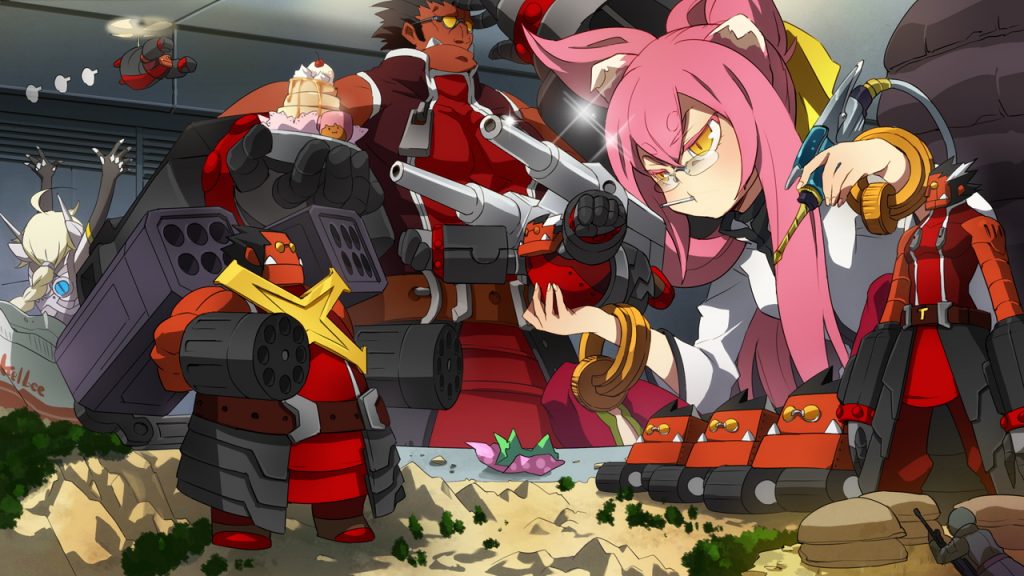 Kokonoe working on some Science