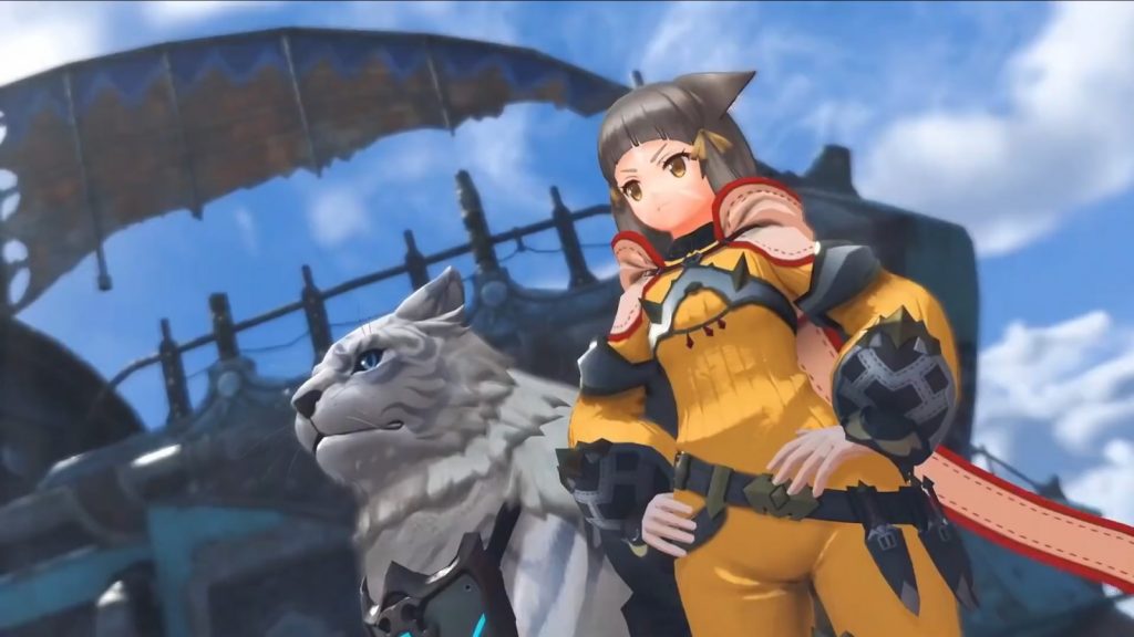 Nia from the Pyra & Mythra Smash Trailer