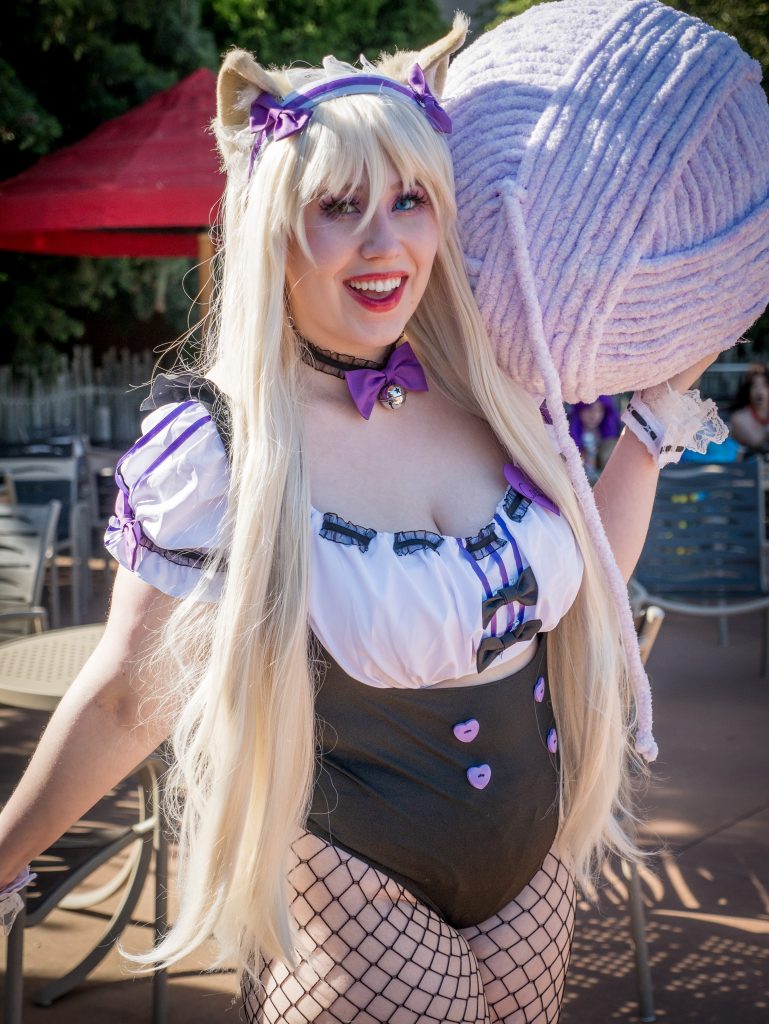 Coconut from Nekopara Cosplay from Colossalcon 2024