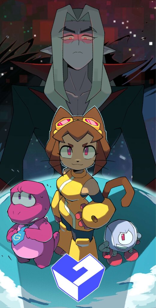 Promo Art for Gameoverse by Glitch Productions