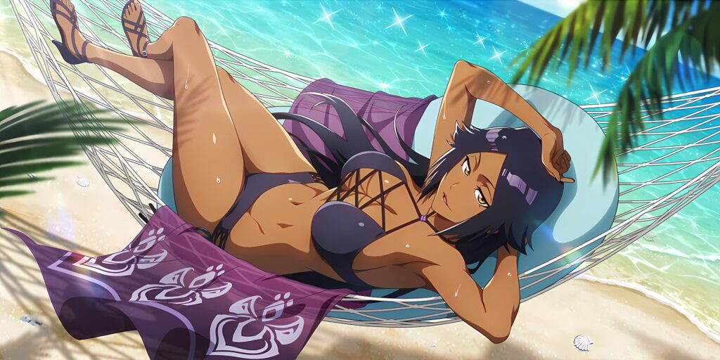 Yoruichi Shihouin from the game Bleach: Brave Souls